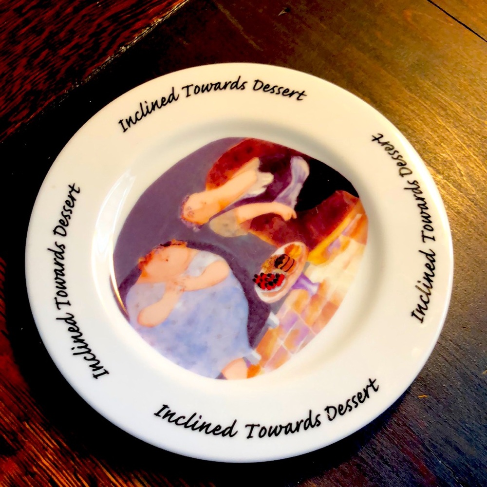 COPY - Cutest plate! Build your Erika Oller collection..